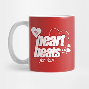 My heart beats for you Mug